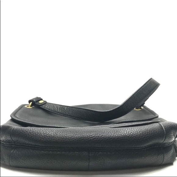 Fossil slim shoulder bag black leather - Picture 8 of 8